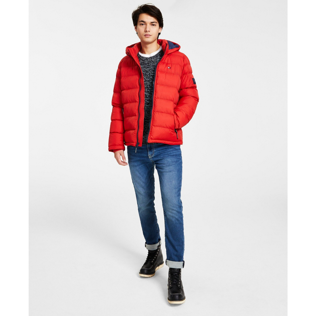 Quilted Puffer Jacket für Herren