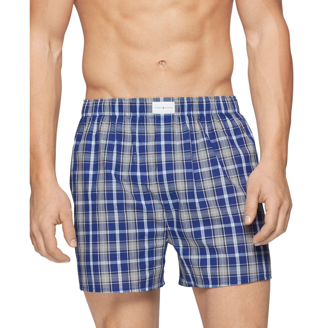 3-Pk. Classic Printed Cotton Poplin Boxers pour Hommes