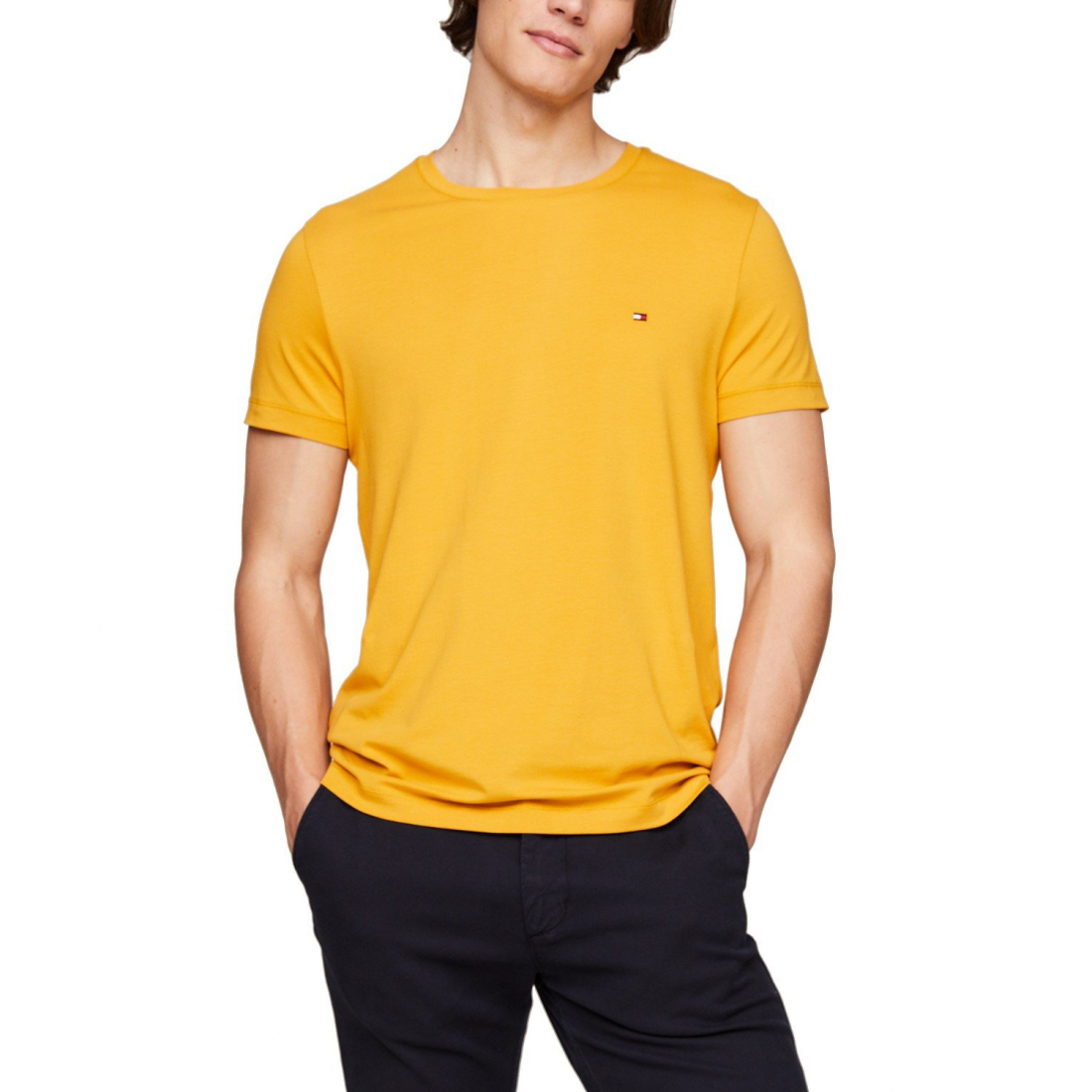 Men's Stretch Cotton Slim-Fit T-Shirt