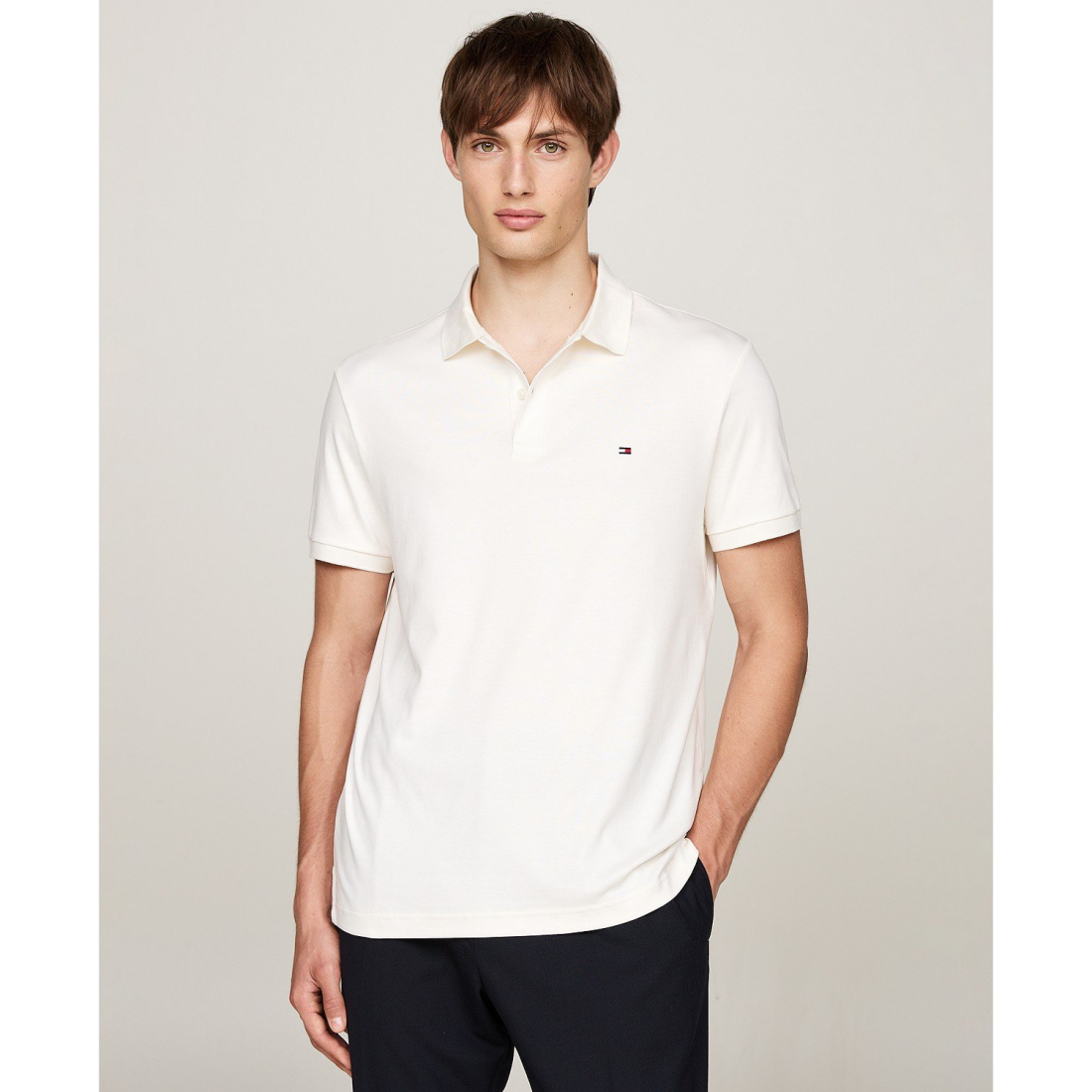 Men's Regular-Fit Liquid Cotton Polo Shirt