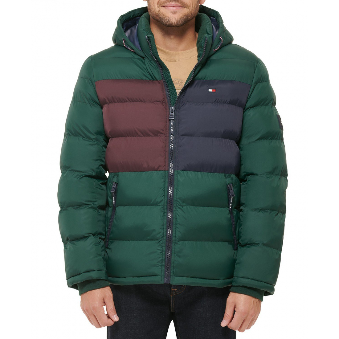 Quilted Puffer Jacket für Herren