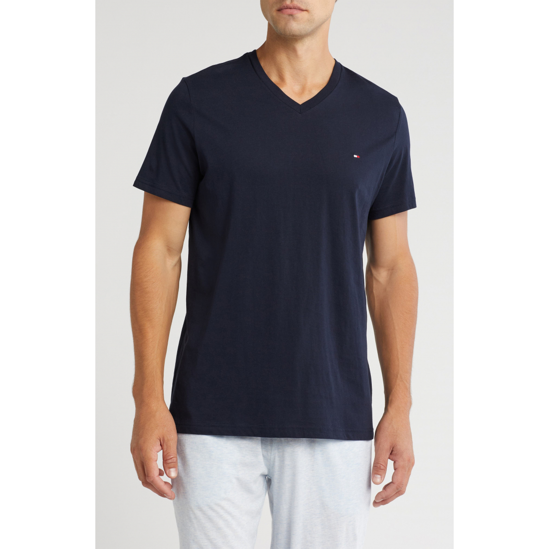 Men's V-Neck Short Sleeve Lounge T-Shirt