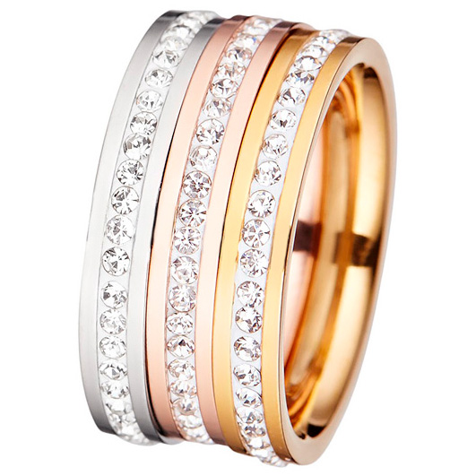 Women's 'Unidas' Ring Set - 3 Pieces