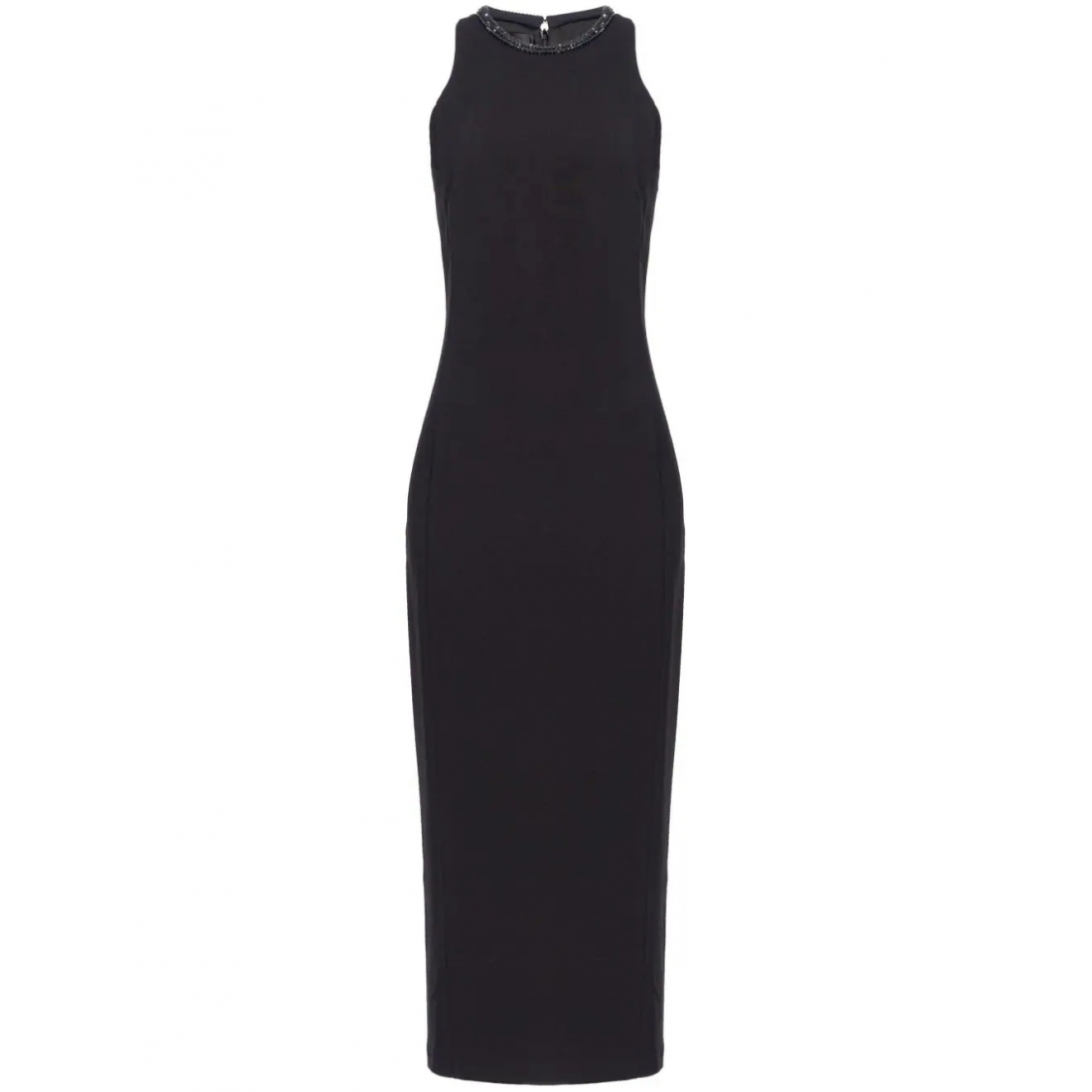 'Beaded-Trim' Midi Kleid für Damen