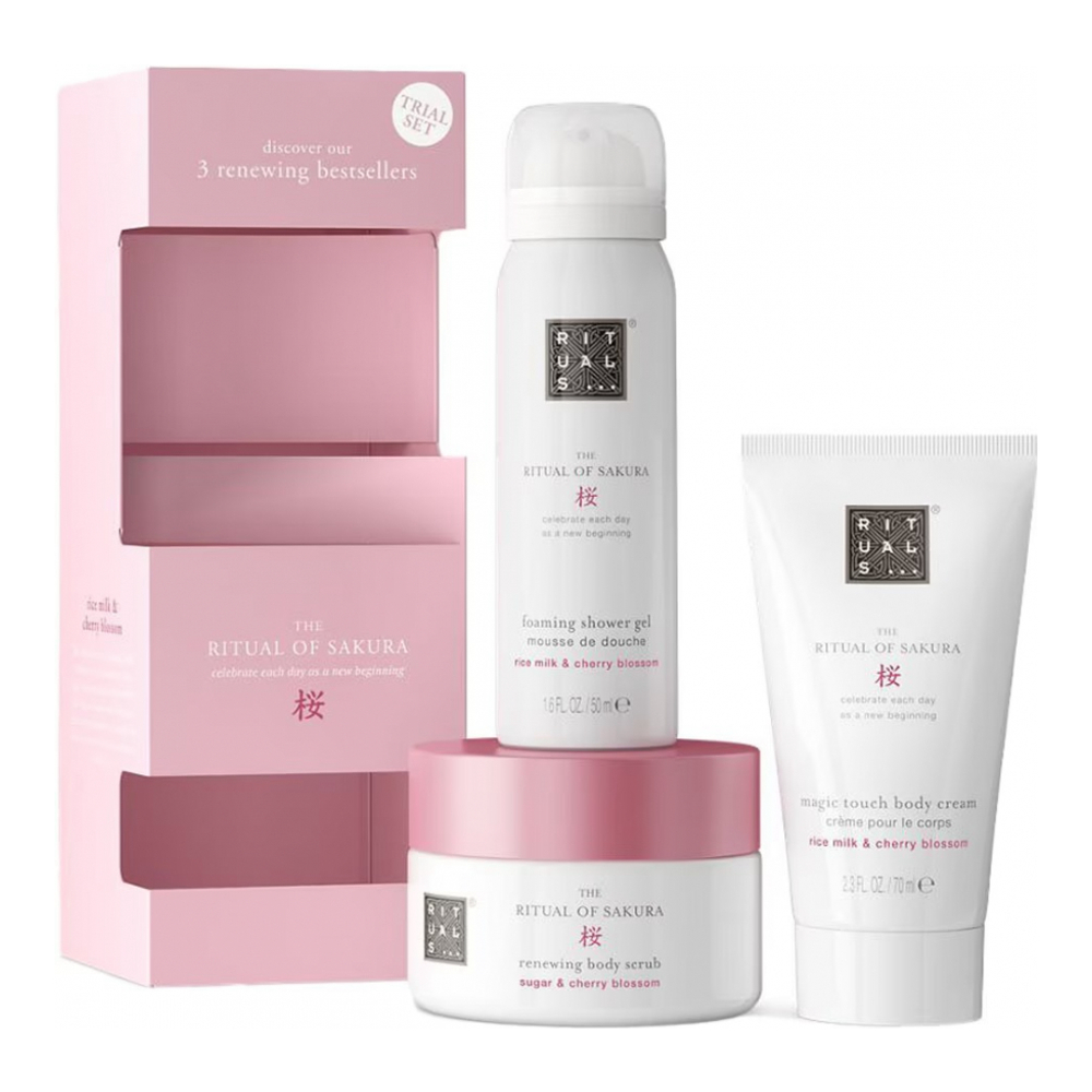 'The Ritual Of Sakura' Body Care Travel Set - 3 Pieces