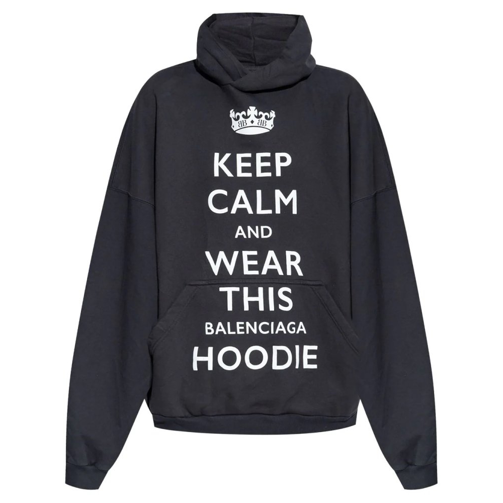 'Keep Calm' Hoodie