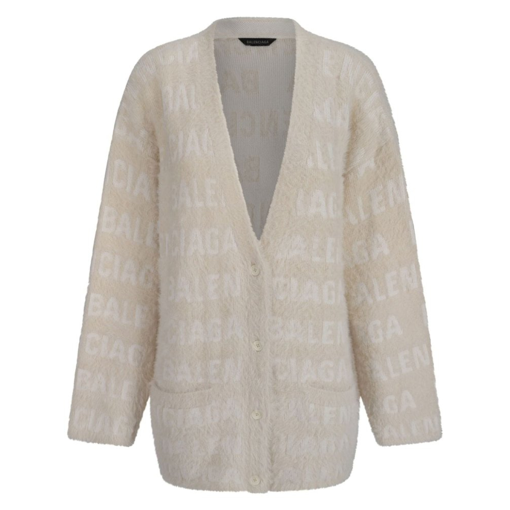 Cardigan 'All-Over Logo' pour Femmes