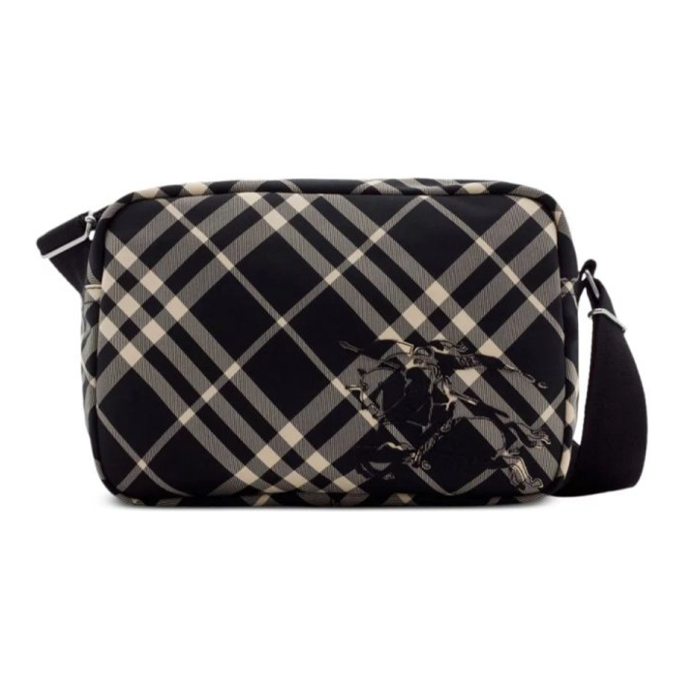 Men's 'Ekd-Appliqué Checked' Crossbody Bag