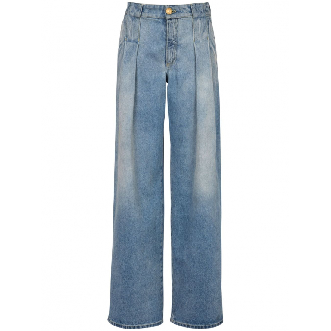 'Pleated' Jeans für Damen