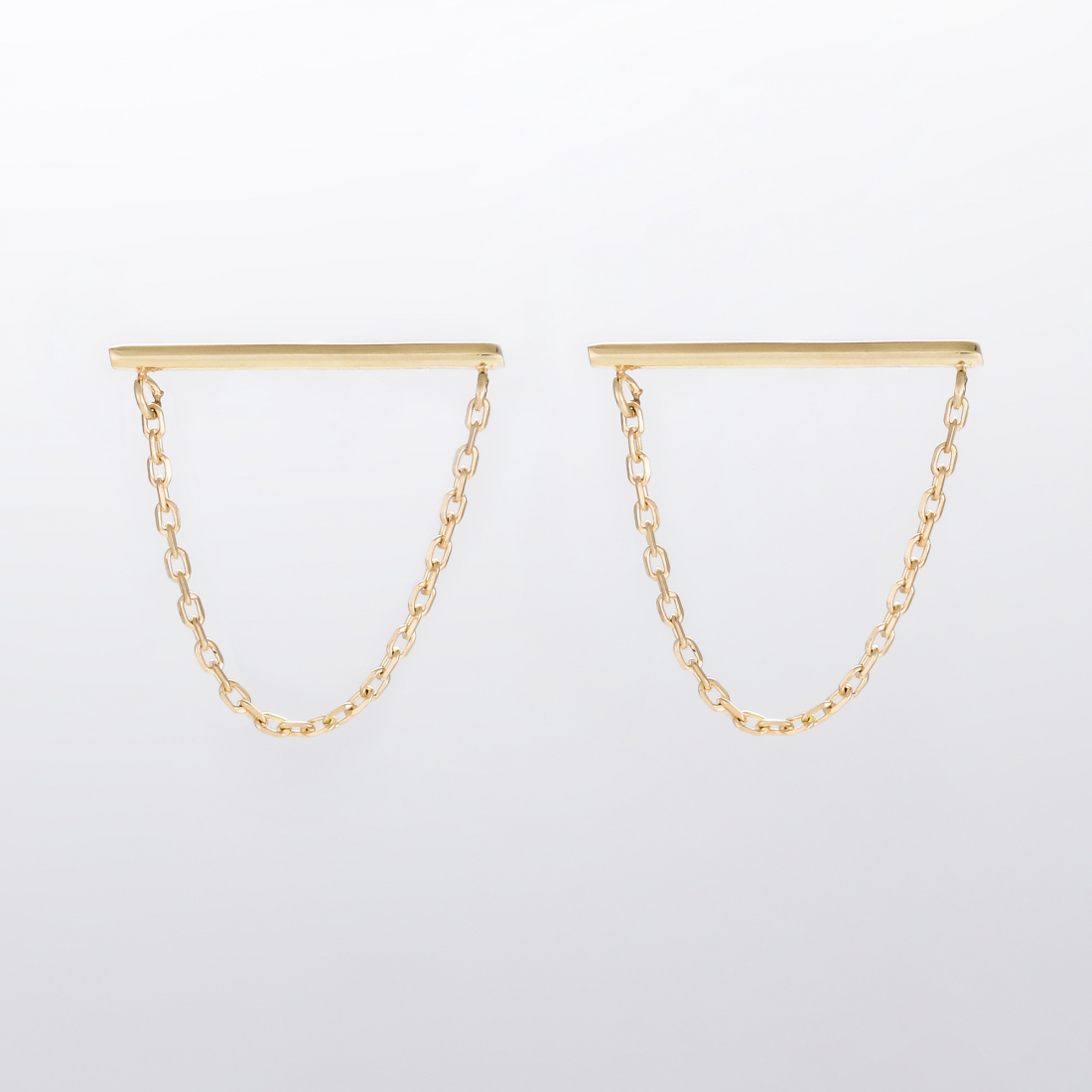 Women's 'Chaîne Triangle' Earrings