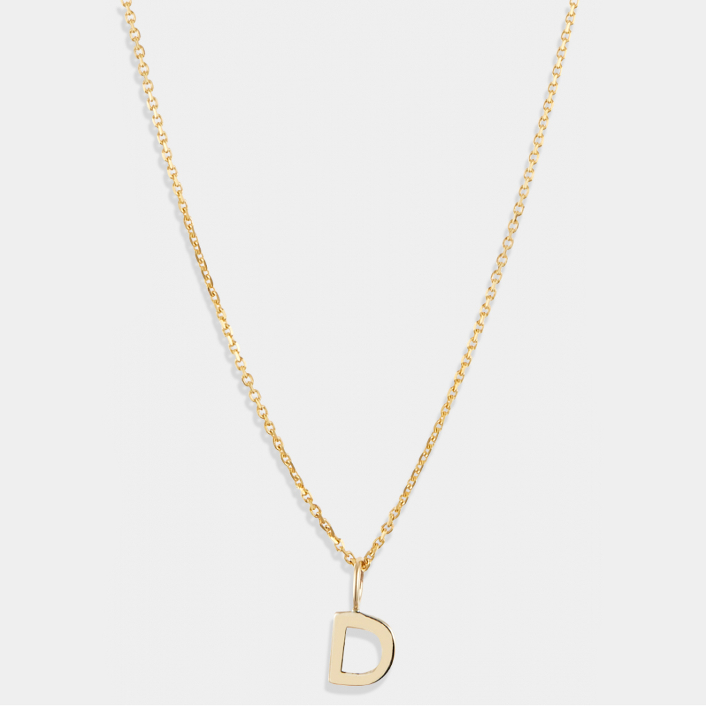 Women's 'Lettre D' Pendant