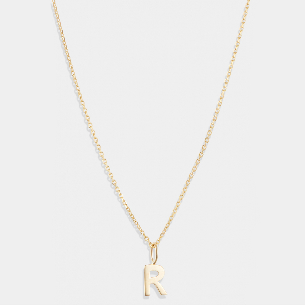 Pendentif 'Lettre R' pour Femmes