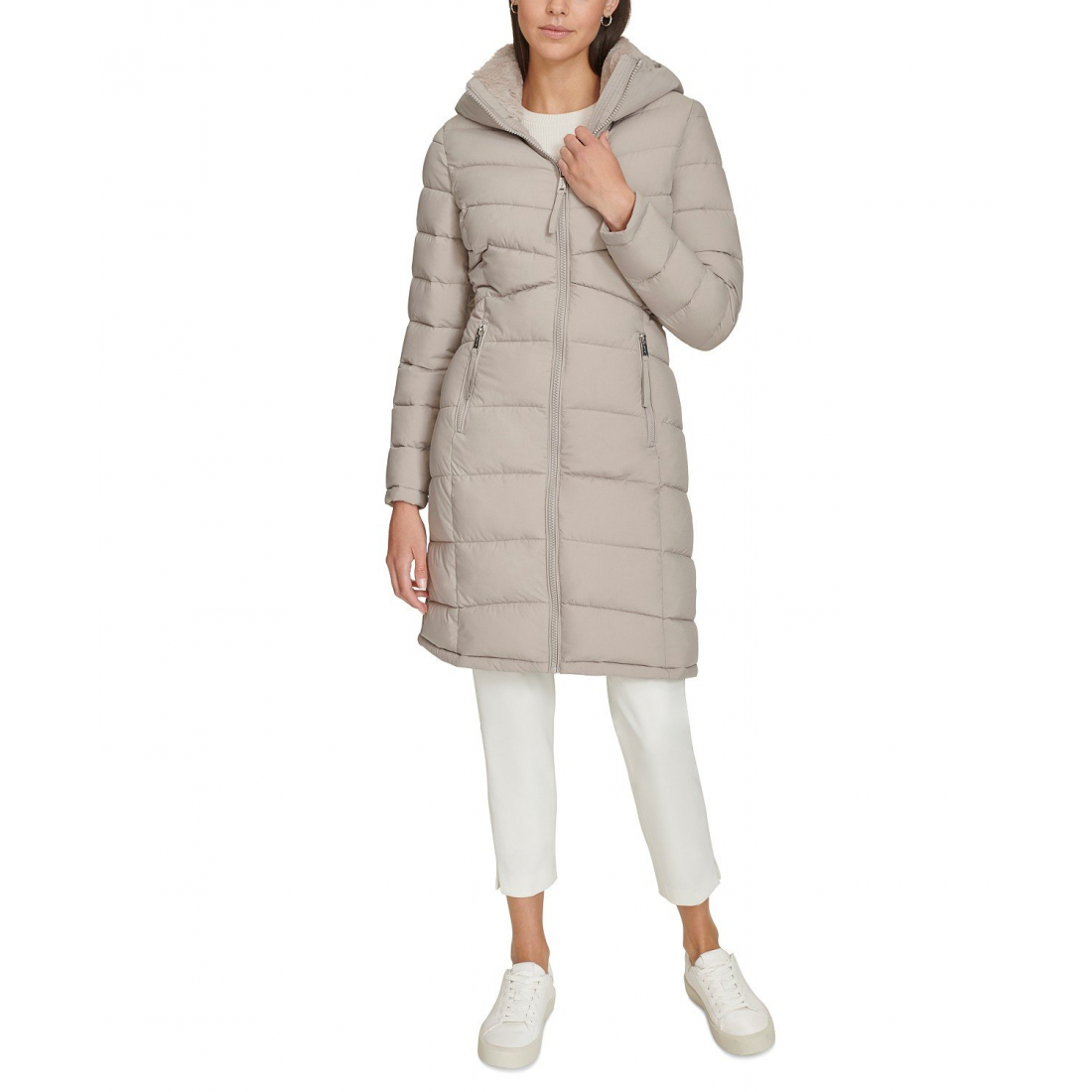 'Hooded Puffer Coat' für Damen