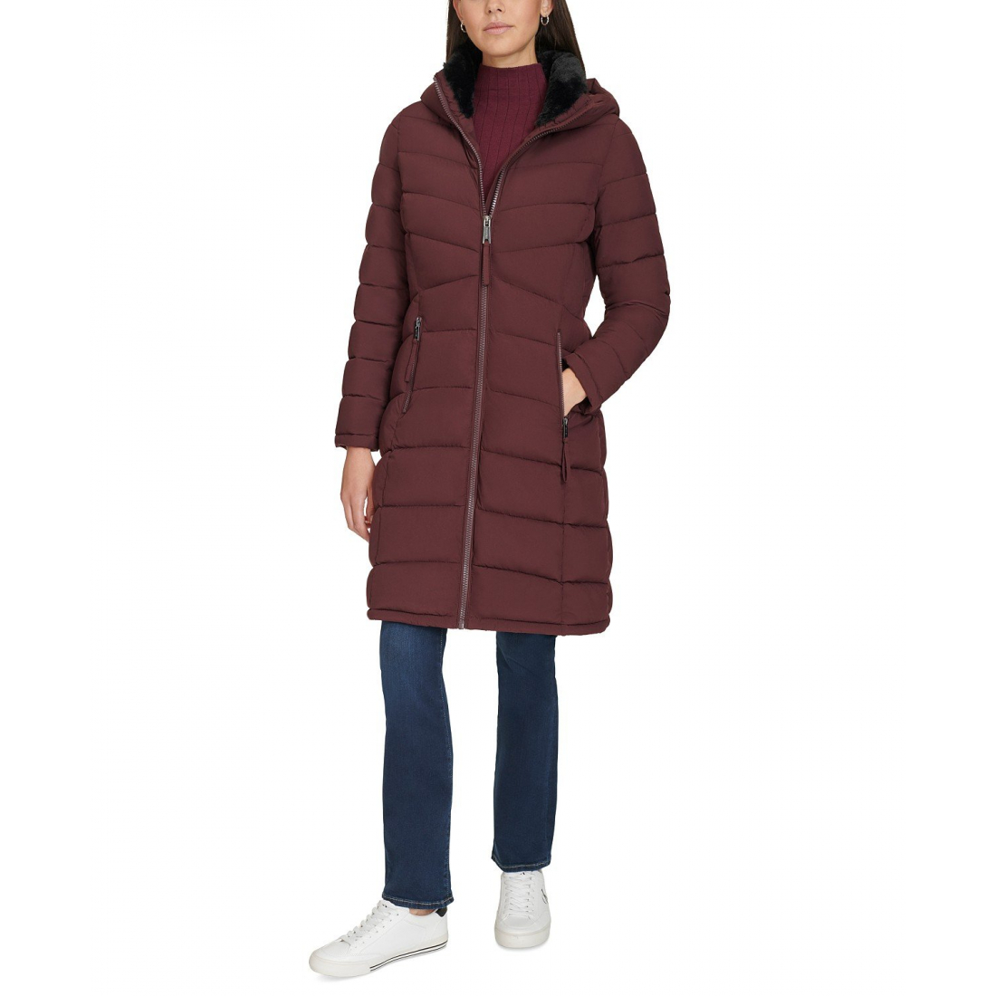 'Hooded Puffer Coat' pour Femmes