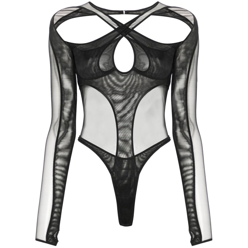 Women's 'Layered Cut-Out' Bodysuit