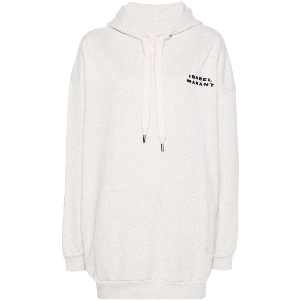 Women's 'Solena Flocked-Logo' Hoodie