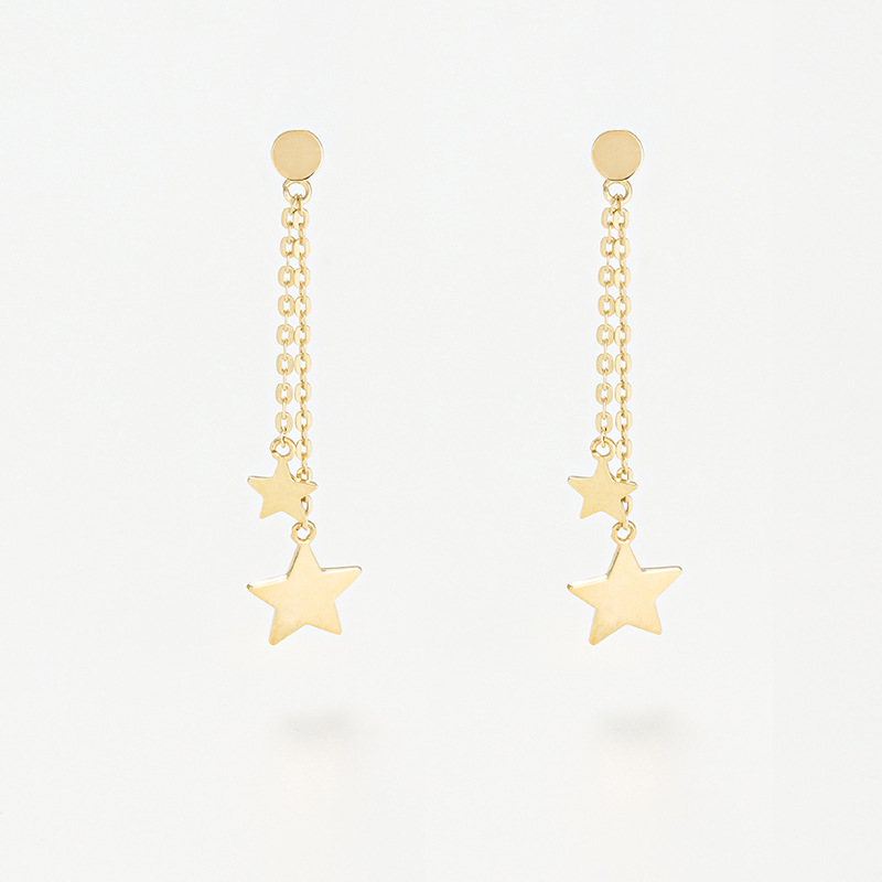 Boucles d'oreilles 'Etoiles Pendantes' pour Femmes