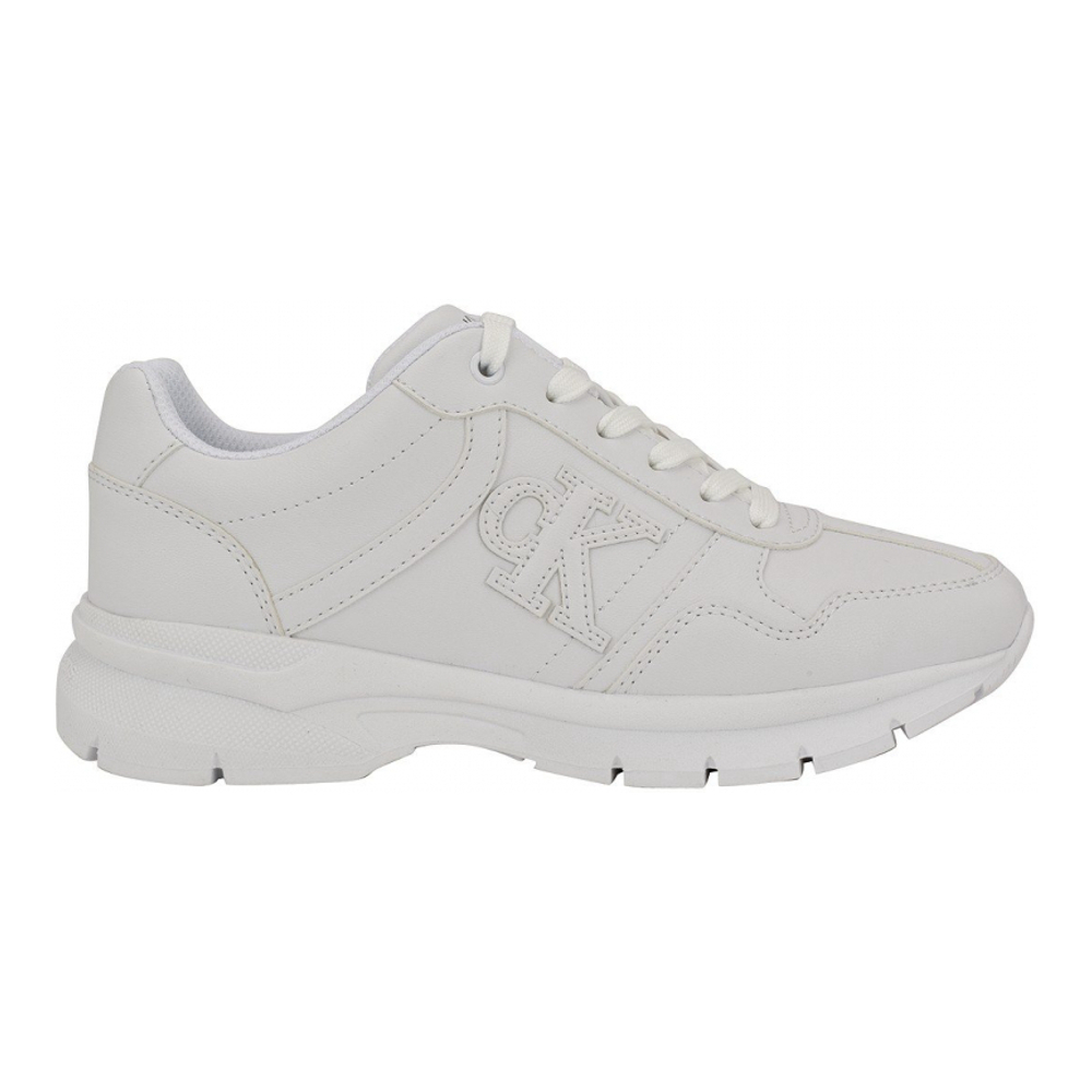 'Caius Round Toe Lace-Up Casual Sneakers' pour Femmes