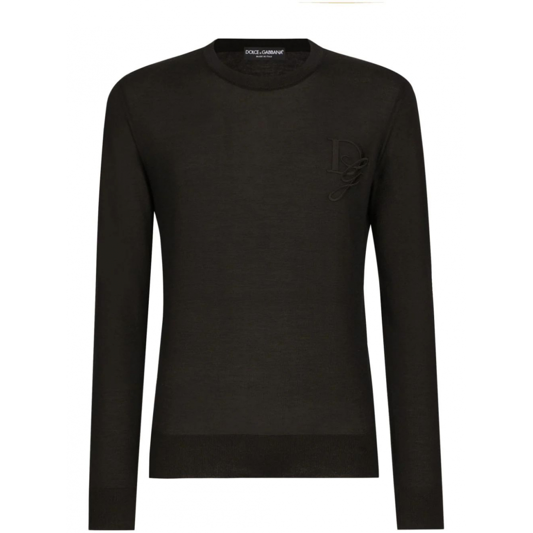 Men's 'Logo Embroidered' Cashmere Sweater