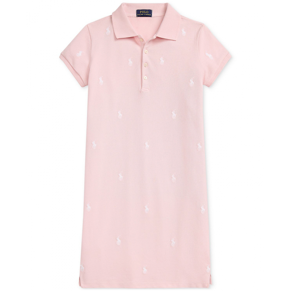 Big Girl's 'Polo Pony Mesh Polo Dress'