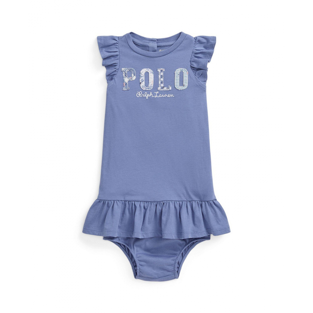 'Mixed Logo Cotton Tee Dress' pour Bébés filles