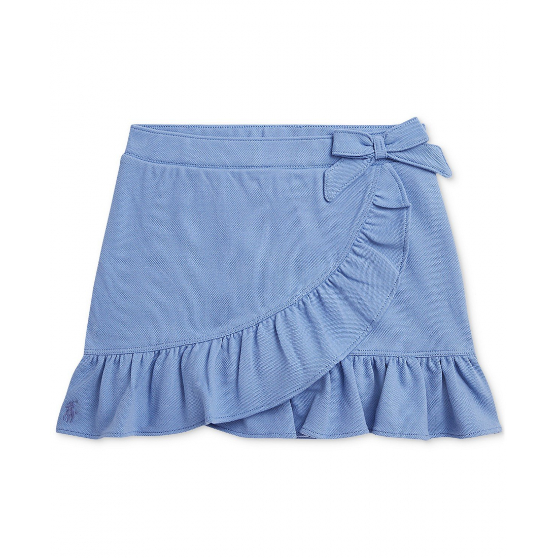 'Ruffled Stretch Mesh Faux-Wrap Skort' pour Bambins & petites filles