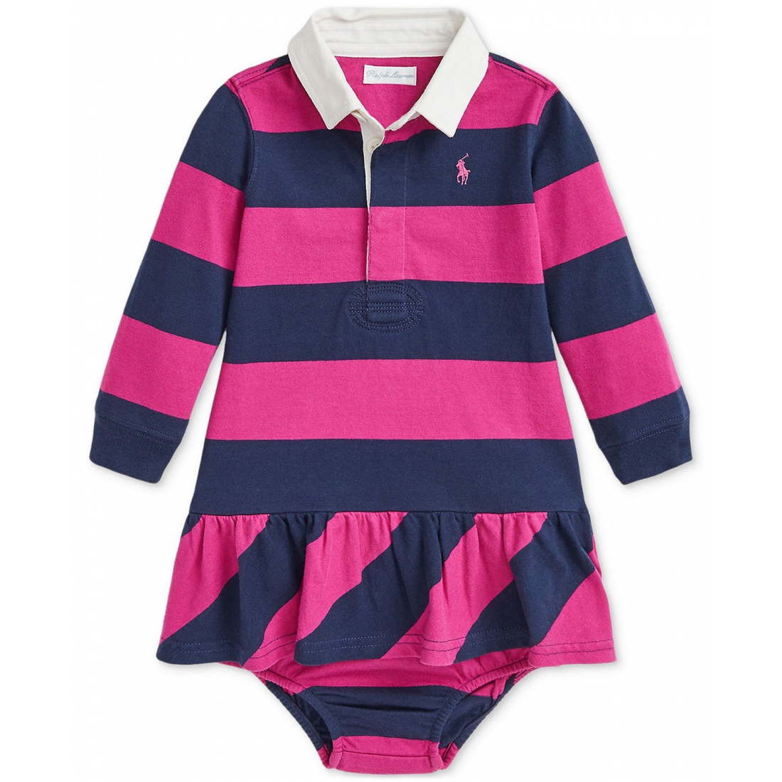 'Striped Rugby Shirtdress' pour Bébé