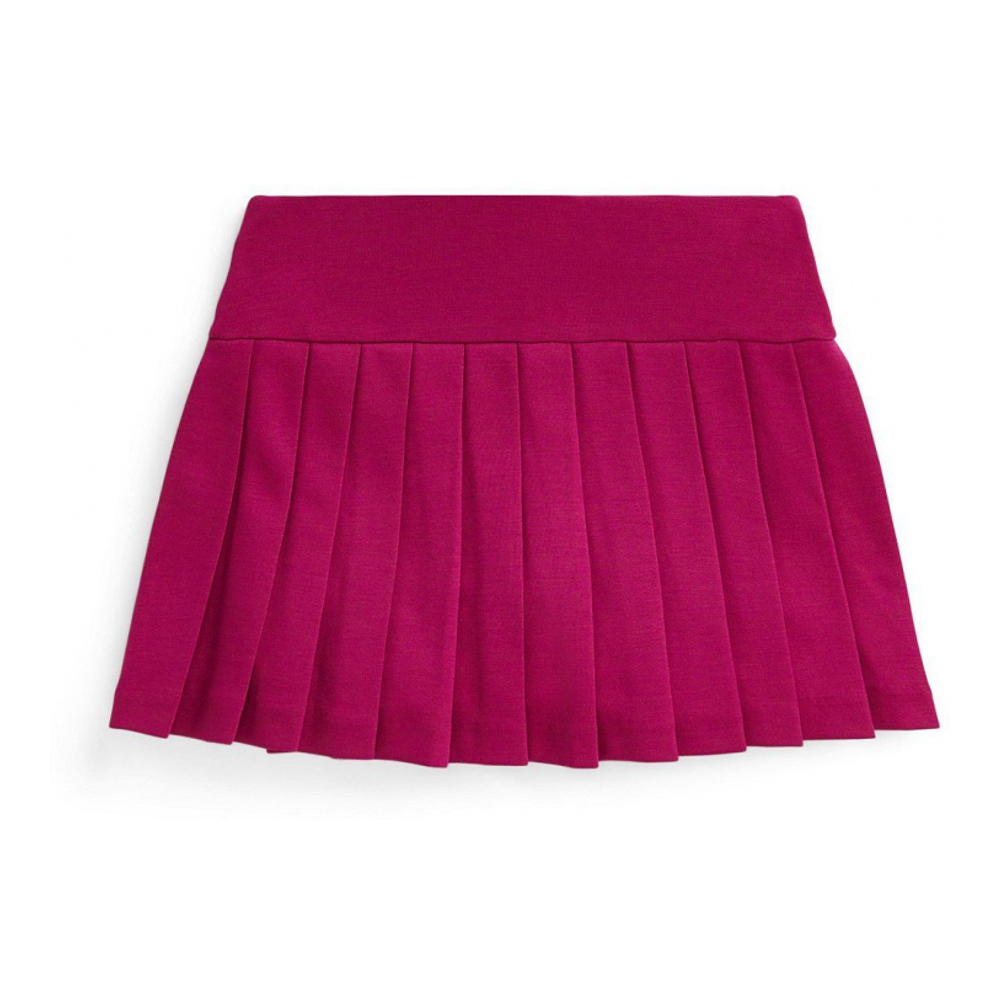 'Pleated Ponte Skort' pour Bambins & petites filles