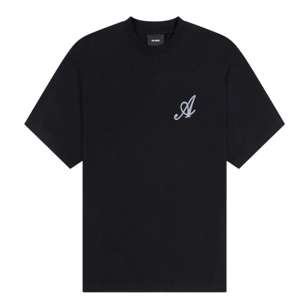 T-shirt 'Logo-Embroidered' pour Hommes