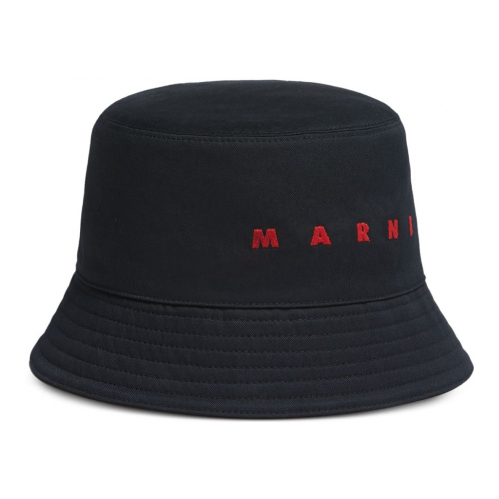 Chapeau 'Logo-Embroidered' pour Hommes