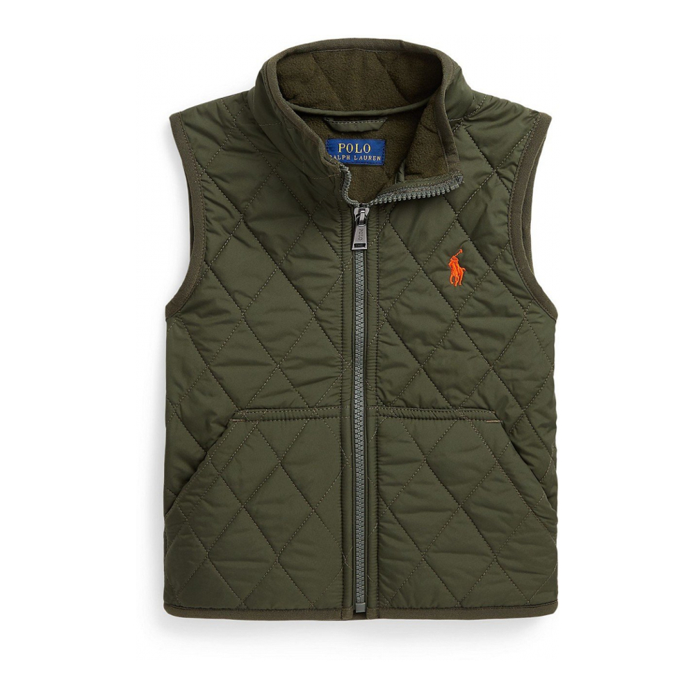 'Quilted Water-Repellent Vest' pour Enfant et petit garçon