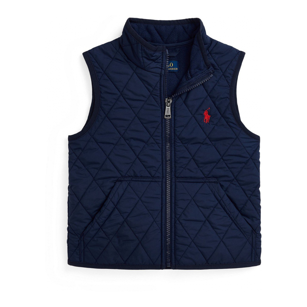 Toddler & Little Boy's 'Quilted Water-Repellent Vest'