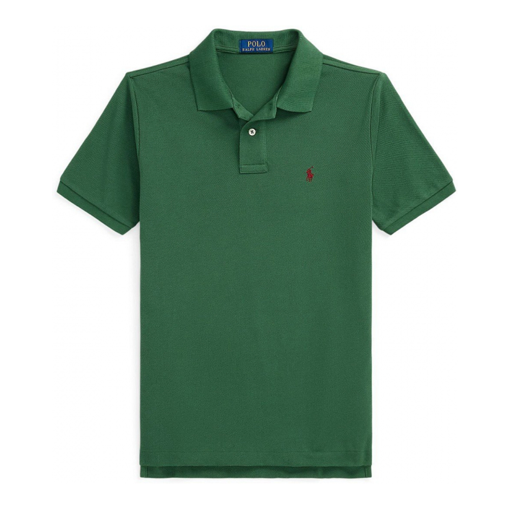 Big Boy's 'Cotton Mesh Polo Shirt'