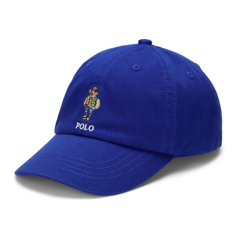 'Polo Bear Cotton Twill Ball Cap' pour Enfant et petit garçon