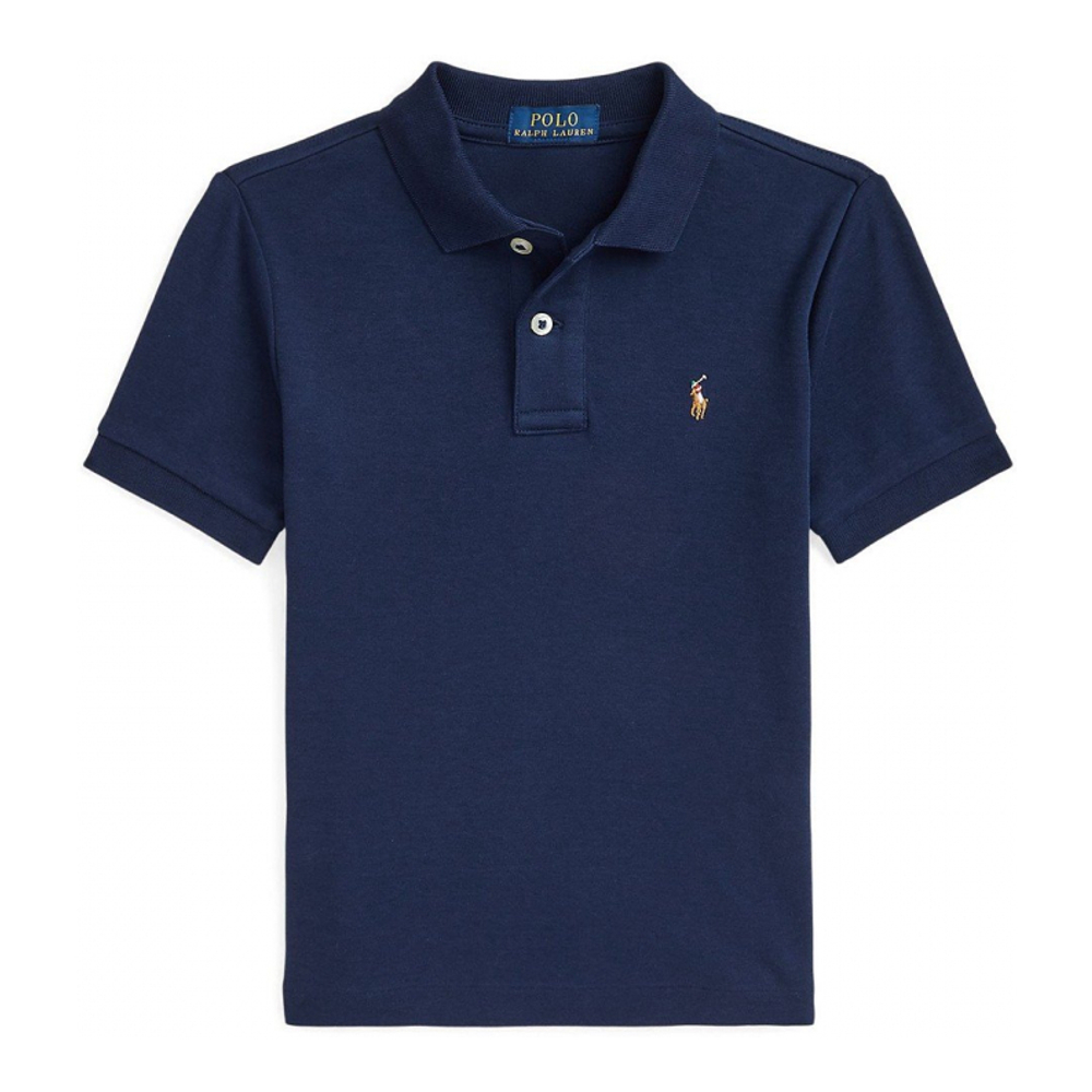 'Soft Cotton Polo Shirt' pour Enfant et petit garçon