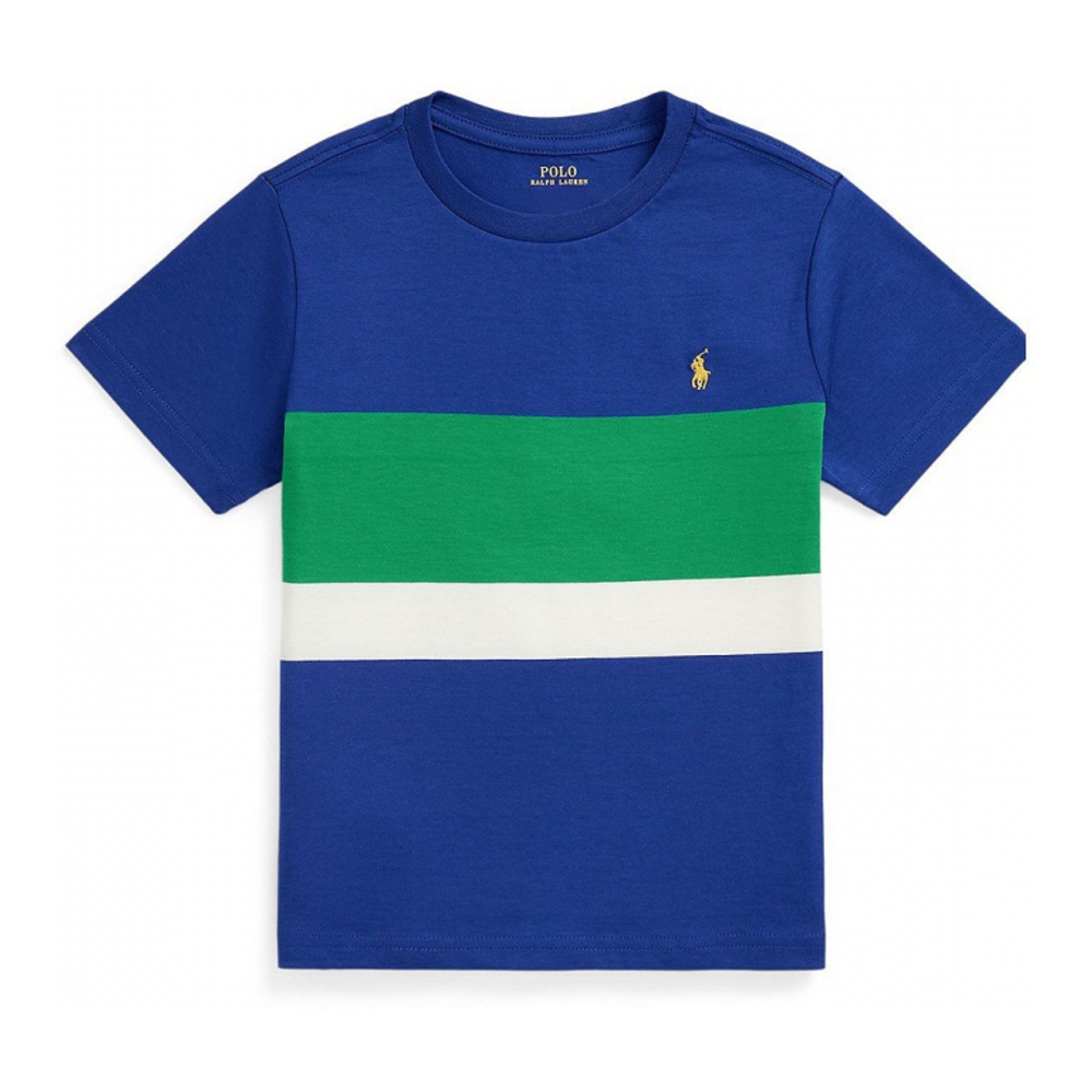 'Striped Cotton Jersey Tee' pour Enfant et petit garçon