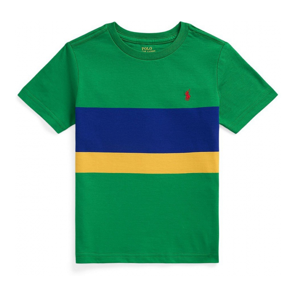 'Striped Cotton Jersey Tee' pour Enfant et petit garçon