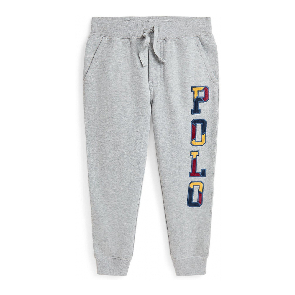 Toddler & Little Boy's 'Corduroy-Logo Fleece Jogger Pant'