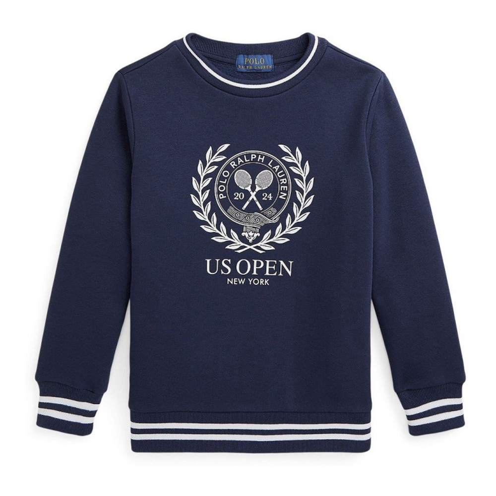 Toddler & Little Boy's 'US Open Print Fleece Sweatshirt'