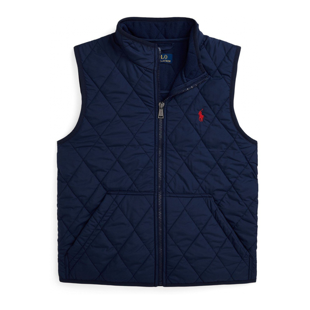 'Quilted Fleece-Lined Vest' pour Grands garçons