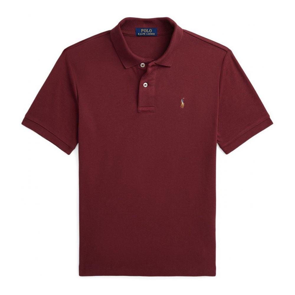 'Soft Cotton Polo Shirt' pour Grands garçons