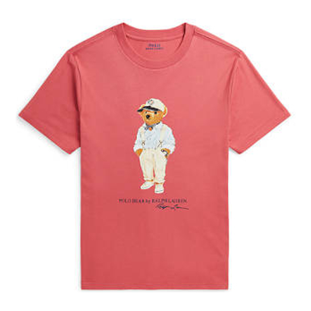 Big Boy's 'Polo Bear Cotton Jersey T-Shirt'