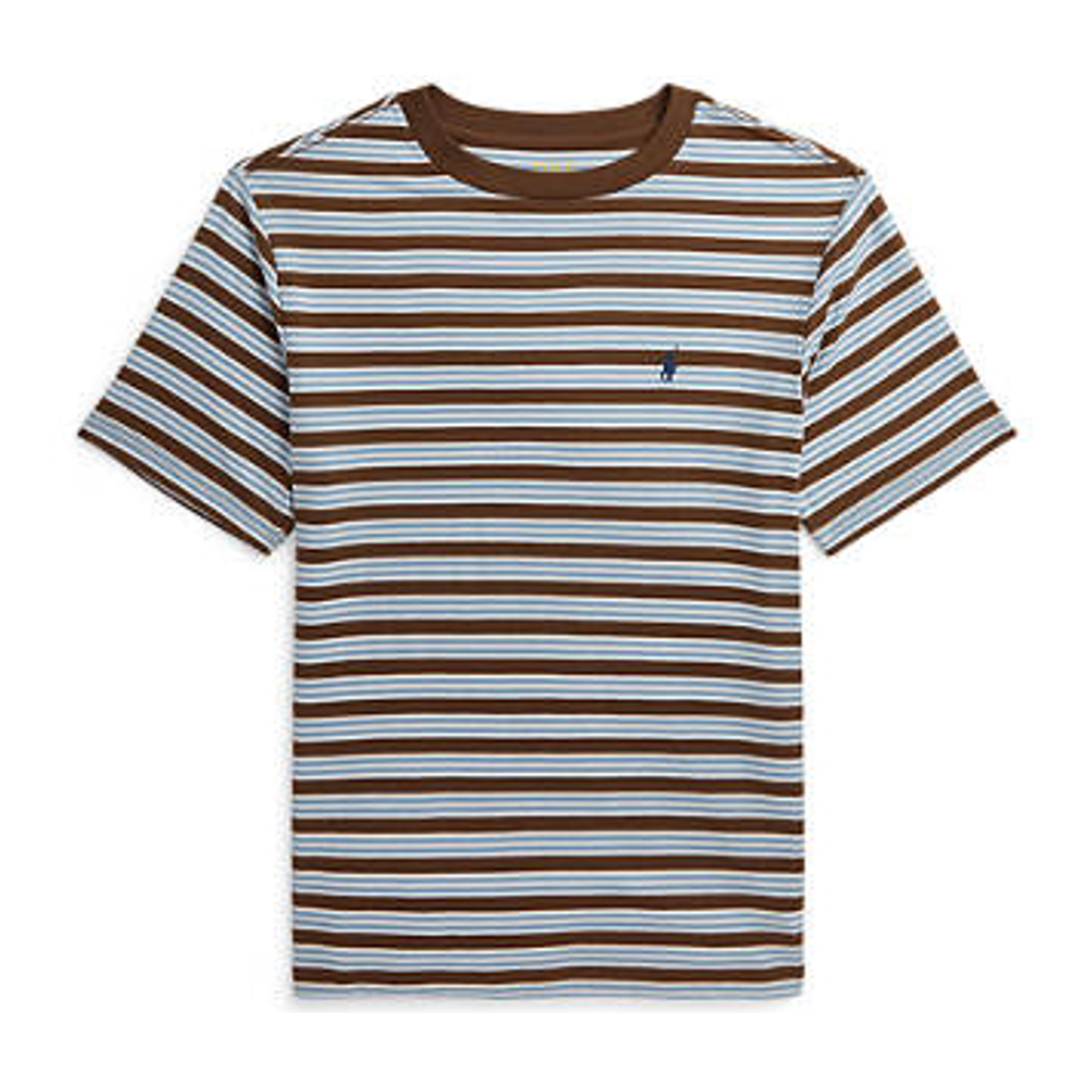 Big Boy's 'Striped Cotton Jersey T-Shirt'