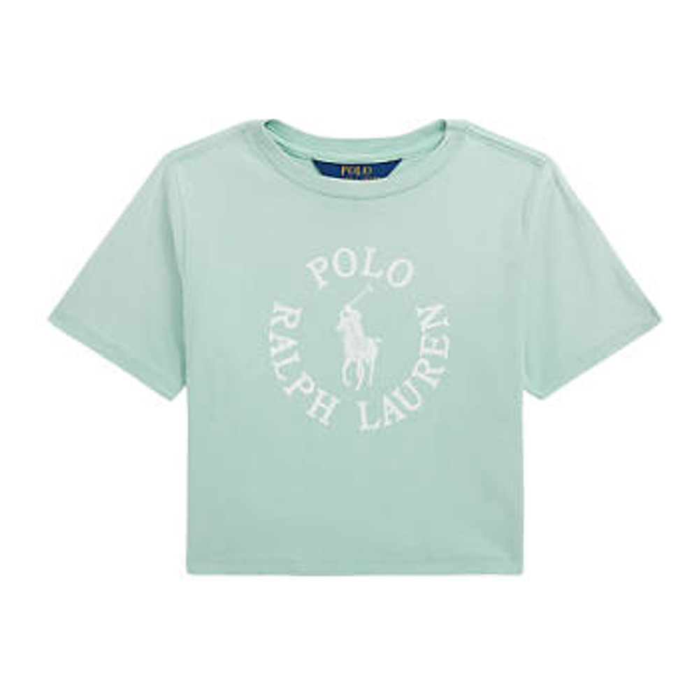 Little Girl's 'Big Pony Logo Cotton Jersey T-Shirt'