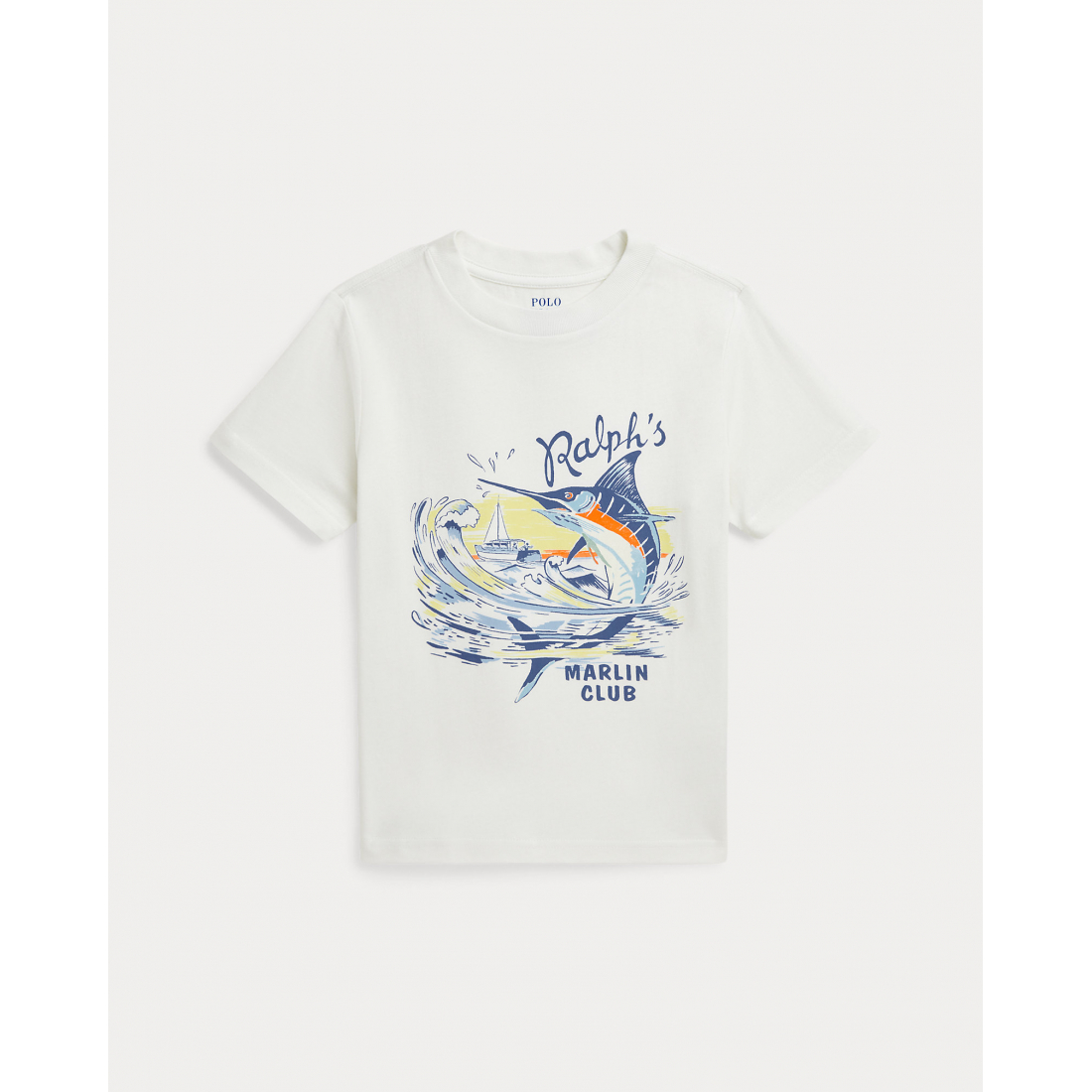 'Marlin-Graphic Cotton Jersey Tee' pour Petits garçons