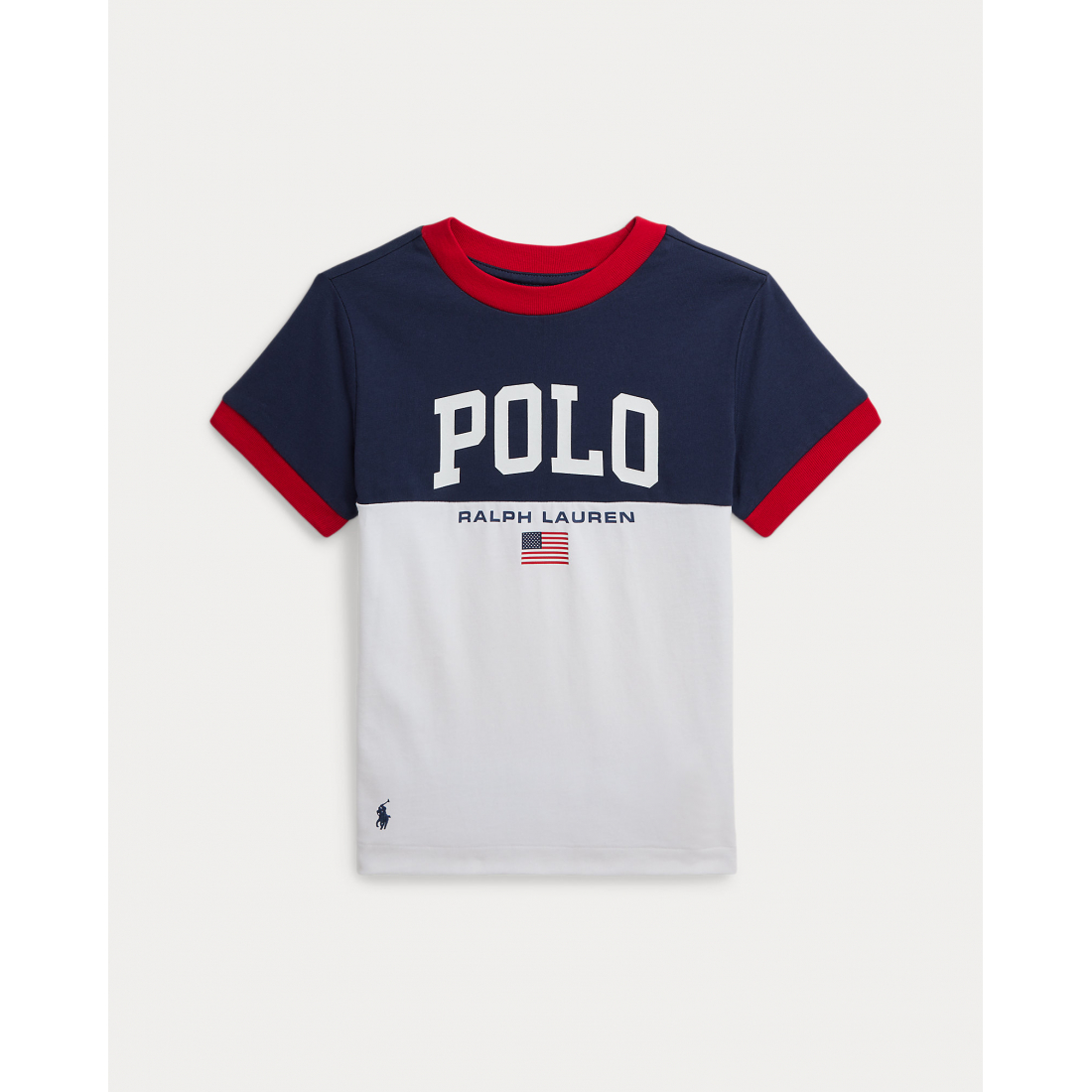 'Logo Cotton Jersey Tee' pour Petits garçons