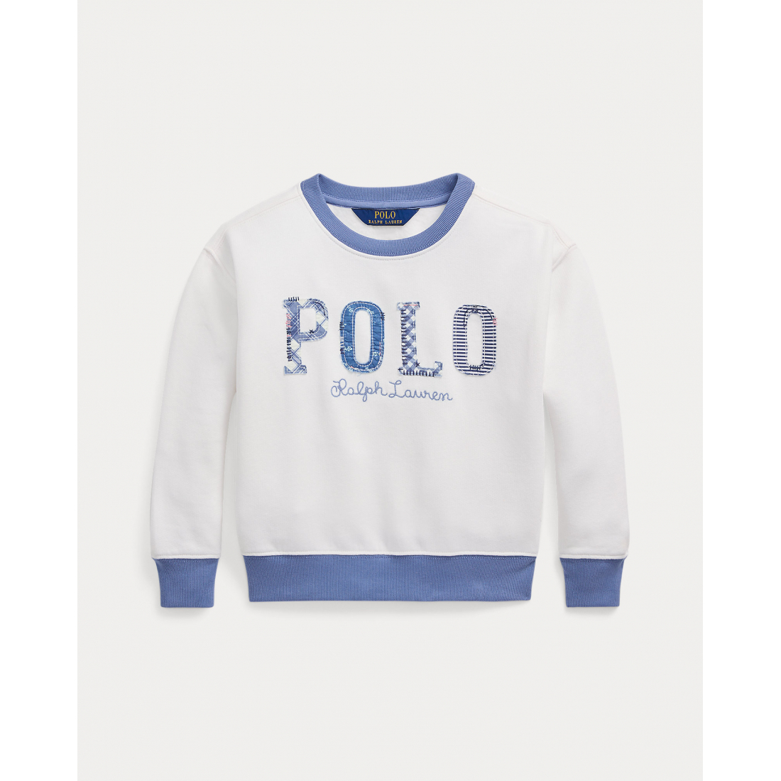 Little Girl's 'Mixed-Logo Fleece Sweatshirt'