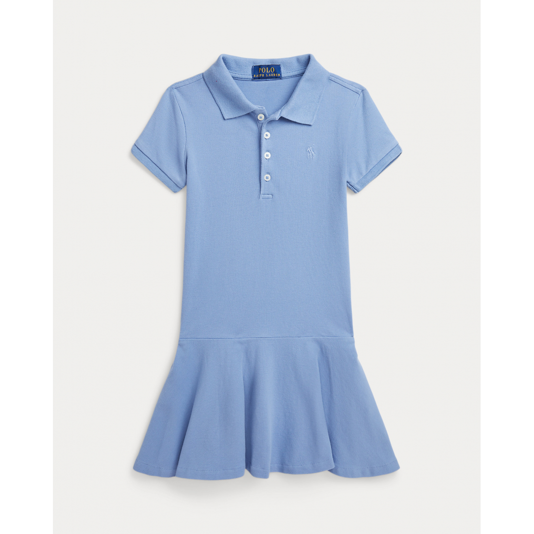 'Stretch Mesh Polo Dress' pour Petites filles