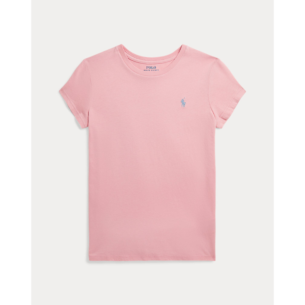 Big Girl's 'Cotton Jersey Crewneck Tee'