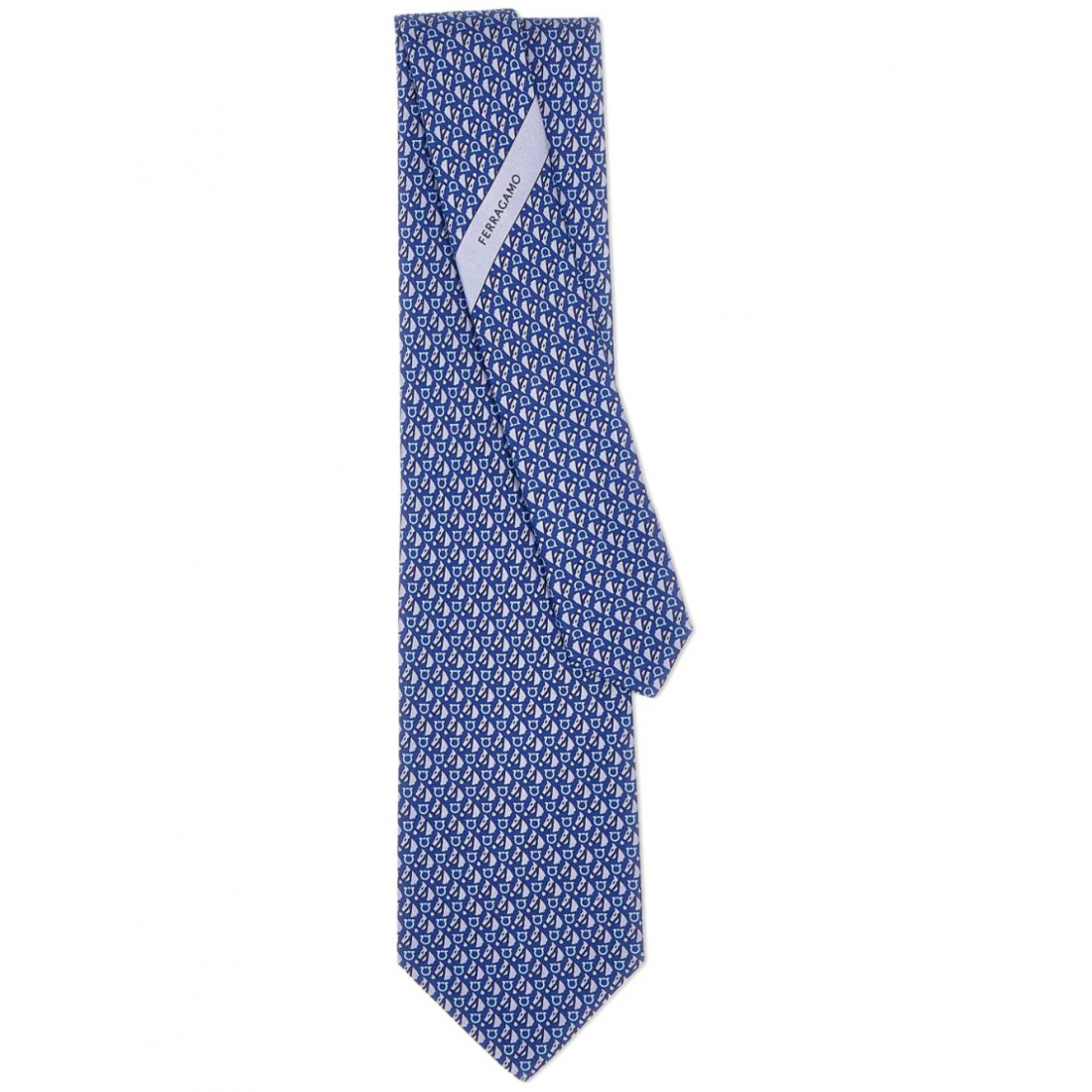 Men's 'Equestrian-Print' Tie